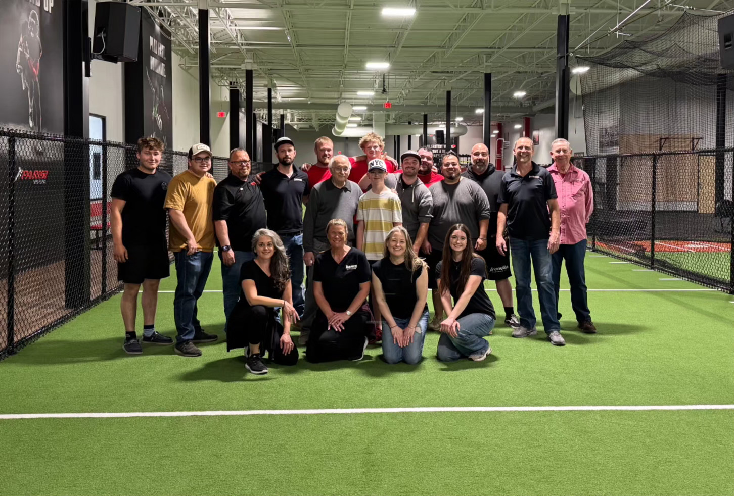 Group enjoying a team-building outing at SWING Middletown